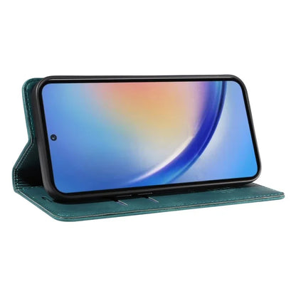 BETOPNICE 003 for Samsung Galaxy A35 5G Magnetic Phone Case RFID Blocking Card Slots Cover