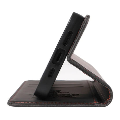 BETOPNICE 003 for Samsung Galaxy A35 5G Magnetic Phone Case RFID Blocking Card Slots Cover