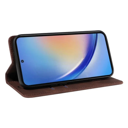 BETOPNICE 003 for Samsung Galaxy A35 5G Magnetic Phone Case RFID Blocking Card Slots Cover