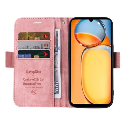 BETOPNICE 001 for Xiaomi Redmi 13C 4G / Redmi 13C 5G / Poco C65 4G Phone Cover Folding Wallet Case