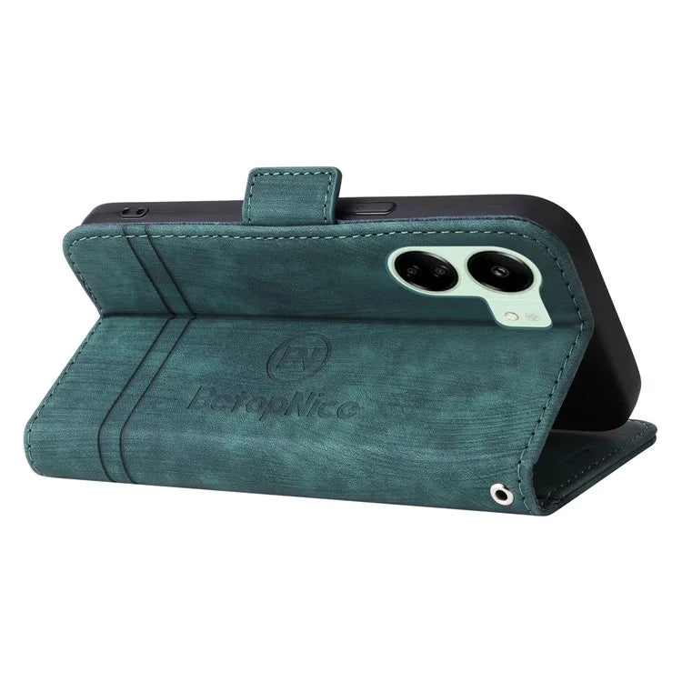 BETOPNICE 001 for Xiaomi Redmi 13C 4G / Redmi 13C 5G / Poco C65 4G Phone Cover Folding Wallet Case