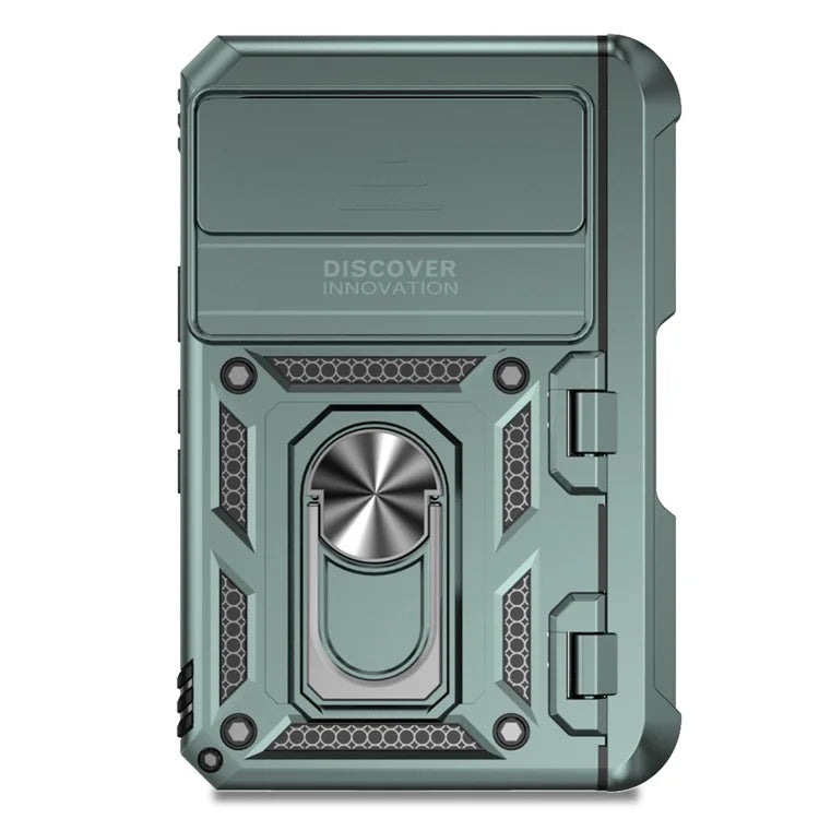 For Google Pixel Fold Kickstand Case PC+TPU Dual Layer Phone Cover