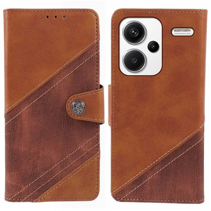 For Xiaomi Redmi Note 13 Pro+ 5G Case Crazy Horse Texture PU Leather Phone Protective Cover