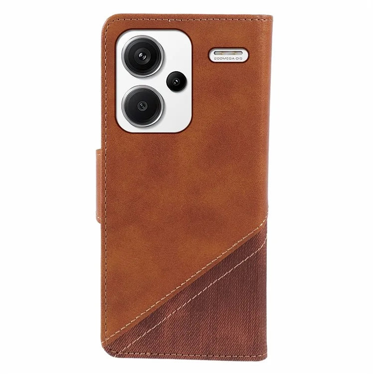 For Xiaomi Redmi Note 13 Pro+ 5G Case Crazy Horse Texture PU Leather Phone Protective Cover