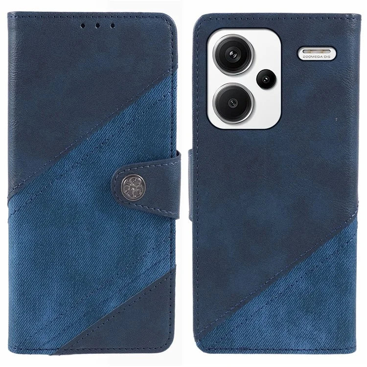 For Xiaomi Redmi Note 13 Pro+ 5G Case Crazy Horse Texture PU Leather Phone Protective Cover
