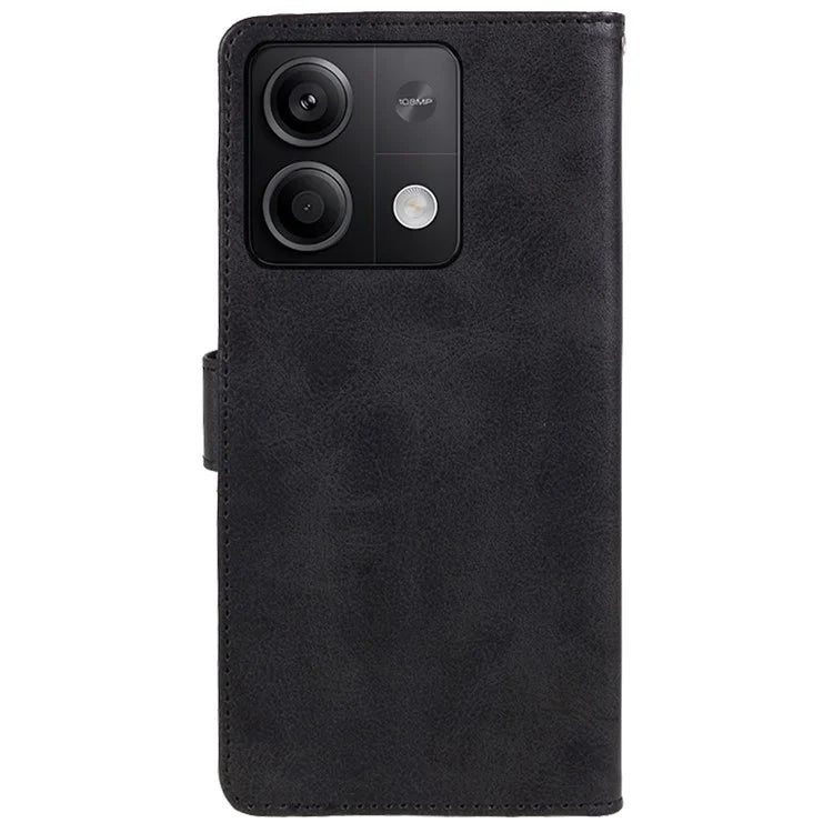 For Xiaomi Redmi Note 13 Pro 5G / Poco X6 5G Case PU Leather Wallet Stand Magnetic Clasp Phone Cover