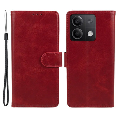 For Xiaomi Redmi Note 13 Pro 5G / Poco X6 5G Case PU Leather Wallet Stand Magnetic Clasp Phone Cover