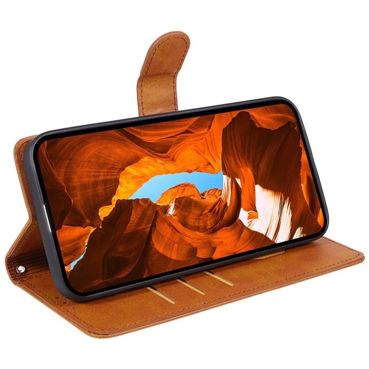 For Xiaomi Redmi Note 13 Pro 5G / Poco X6 5G Case PU Leather Wallet Stand Magnetic Clasp Phone Cover