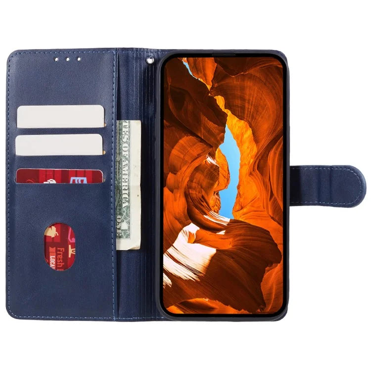 For Xiaomi Redmi Note 13 Pro 5G / Poco X6 5G Case PU Leather Wallet Stand Magnetic Clasp Phone Cover