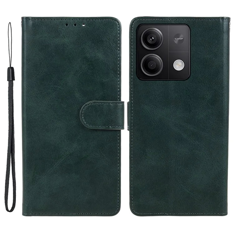 For Xiaomi Redmi Note 13 Pro 5G / Poco X6 5G Case PU Leather Wallet Stand Magnetic Clasp Phone Cover