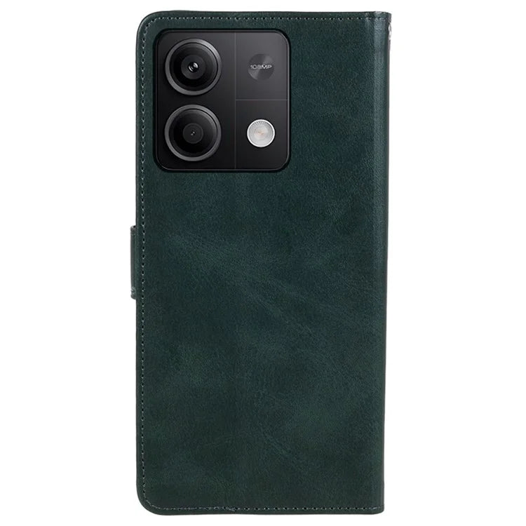 For Xiaomi Redmi Note 13 Pro 5G / Poco X6 5G Case PU Leather Wallet Stand Magnetic Clasp Phone Cover