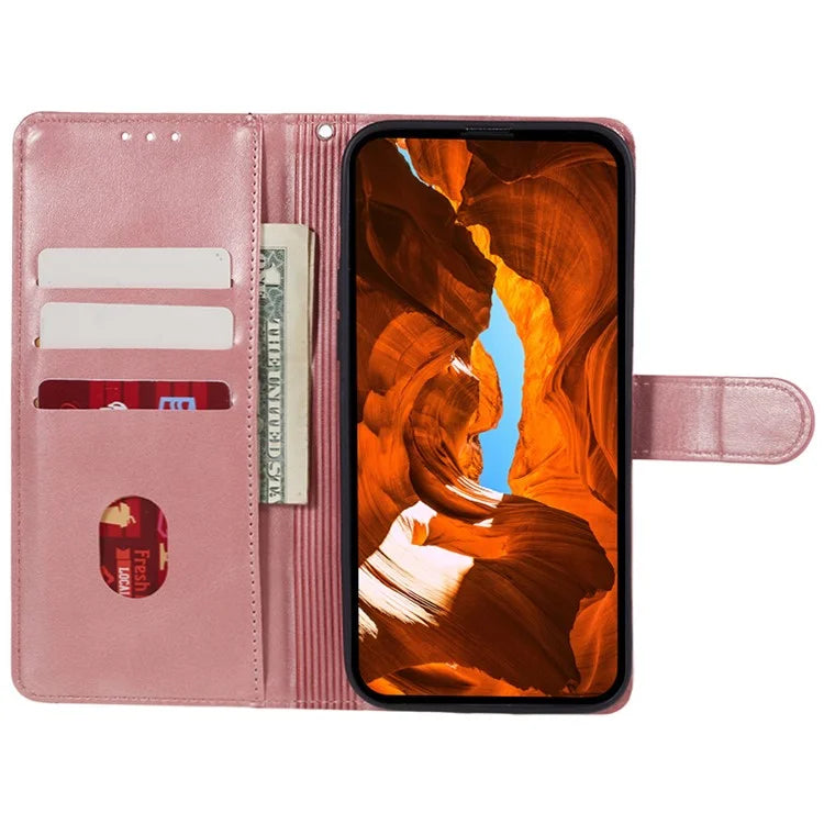For Xiaomi Redmi Note 13 Pro 5G / Poco X6 5G Case PU Leather Wallet Stand Magnetic Clasp Phone Cover