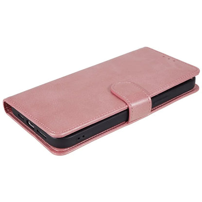 For Xiaomi Redmi Note 13 Pro 5G / Poco X6 5G Case PU Leather Wallet Stand Magnetic Clasp Phone Cover