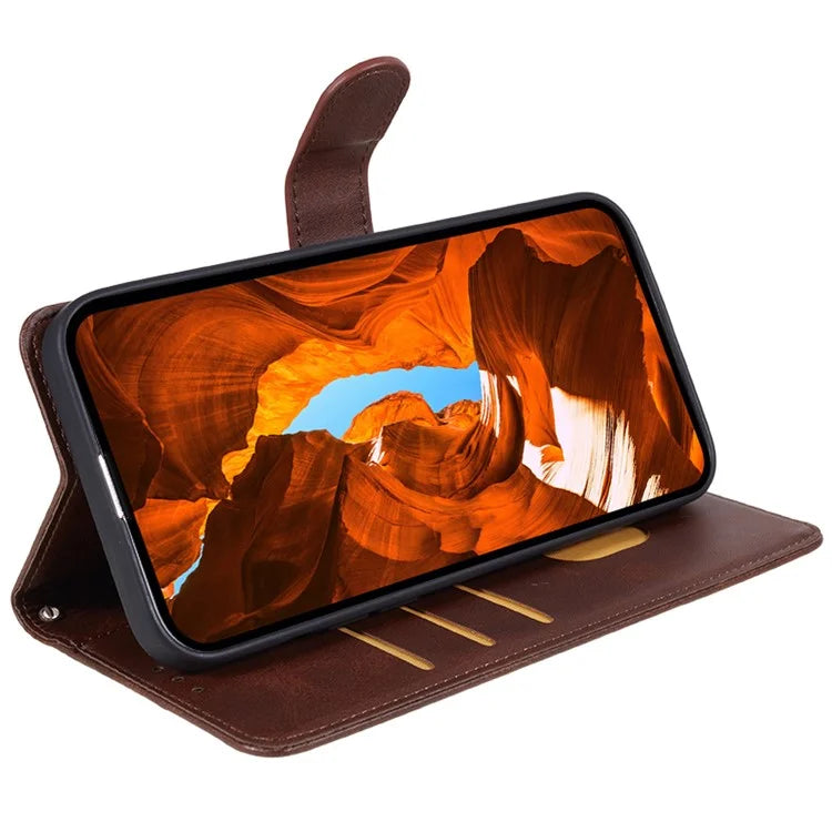 For Xiaomi Redmi Note 13 Pro 5G / Poco X6 5G Case PU Leather Wallet Stand Magnetic Clasp Phone Cover