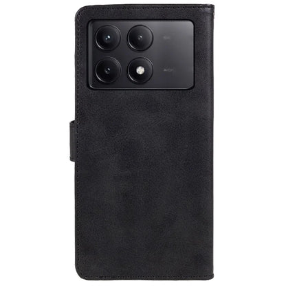 For Xiaomi Redmi K70E 5G / Poco X6 Pro 5G Stand Anti-drop Shell Cell Phone Case Magnetic Clasp PU Leather Wallet