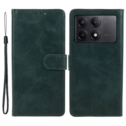 For Xiaomi Redmi K70E 5G / Poco X6 Pro 5G Stand Anti-drop Shell Cell Phone Case Magnetic Clasp PU Leather Wallet