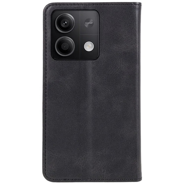 For Xiaomi Redmi Note 13 Pro 5G / Poco X6 5G Case Cell Phone Stand Cover Shockproof PU Leather Wallet