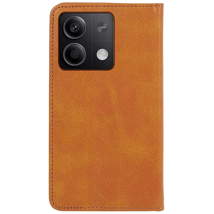 For Xiaomi Redmi Note 13 Pro 5G / Poco X6 5G Case Cell Phone Stand Cover Shockproof PU Leather Wallet