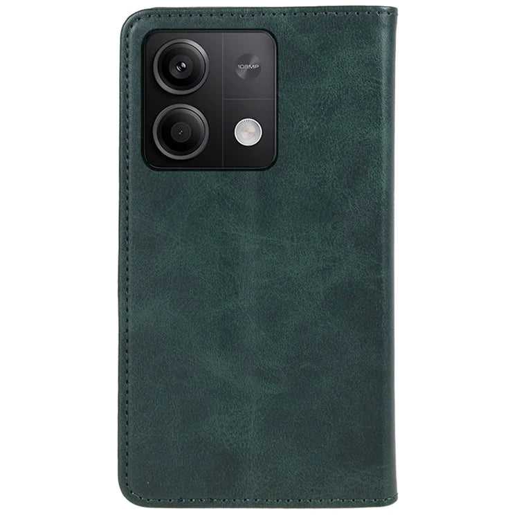 For Xiaomi Redmi Note 13 Pro 5G / Poco X6 5G Case Cell Phone Stand Cover Shockproof PU Leather Wallet