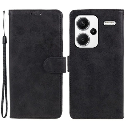 For Xiaomi Redmi Note 13 Pro+ 5G Mobile Phone Case PU Leather Wallet Stand Slim-Fit Phone Cover