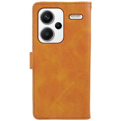 For Xiaomi Redmi Note 13 Pro+ 5G Mobile Phone Case PU Leather Wallet Stand Slim-Fit Phone Cover