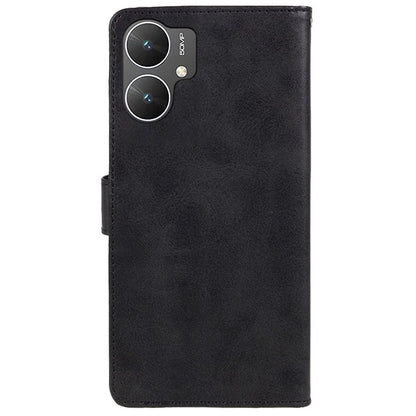 For Xiaomi Poco M6 5G Anti-Scratch Phone Shell Magnetic Clasp PU Leather Wallet Stand Phone Case