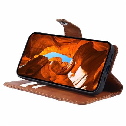 For Xiaomi Redmi Note 13 Pro 5G / Poco X6 5G Case Crazy Horse Texture PU Leather Shell with Wallet