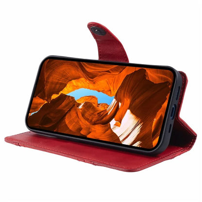 For Xiaomi Redmi Note 13 Pro 5G / Poco X6 5G Case Crazy Horse Texture PU Leather Shell with Wallet