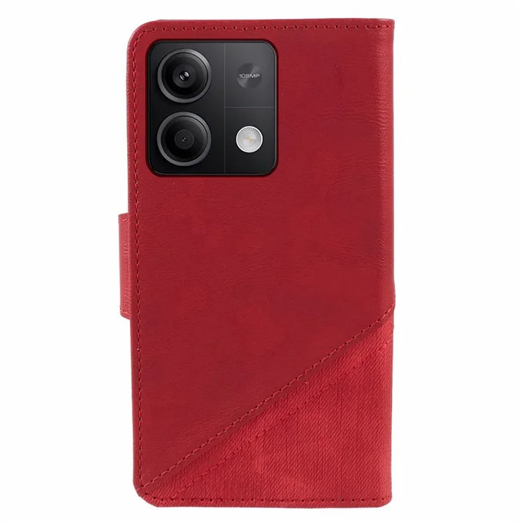 For Xiaomi Redmi Note 13 Pro 5G / Poco X6 5G Case Crazy Horse Texture PU Leather Shell with Wallet