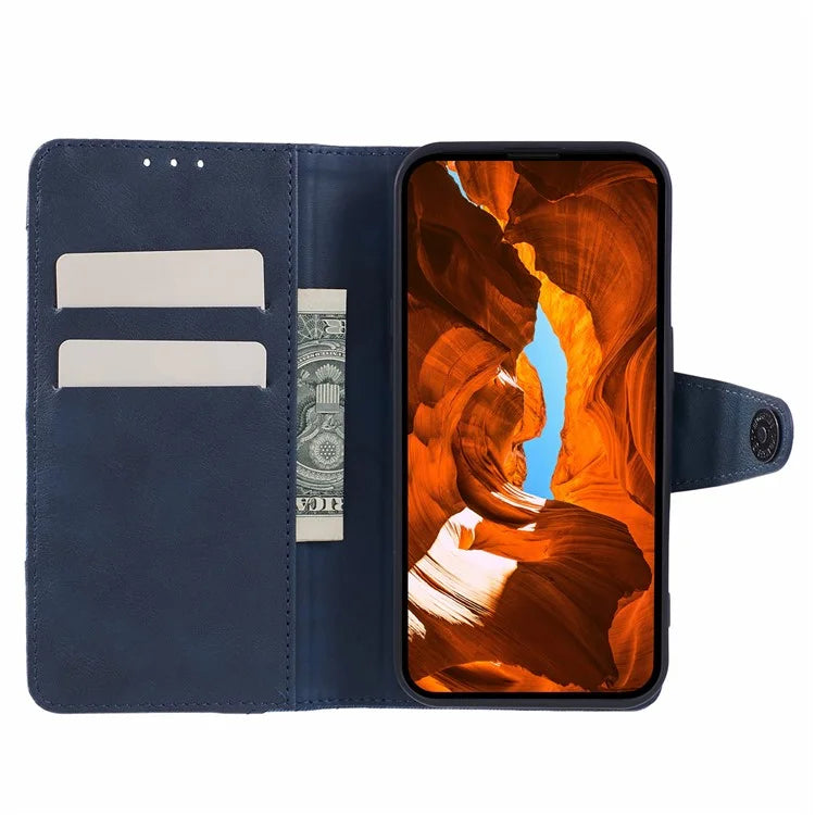 For Xiaomi Redmi Note 13 Pro 5G / Poco X6 5G Case Crazy Horse Texture PU Leather Shell with Wallet