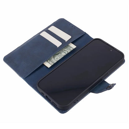 For Xiaomi Redmi Note 13 Pro 5G / Poco X6 5G Case Crazy Horse Texture PU Leather Shell with Wallet