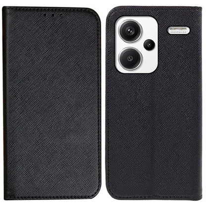 For Xiaomi Redmi Note 13 Pro+ 5G Cell Phone Case Magnetic Closing Leather Wallet Cover
