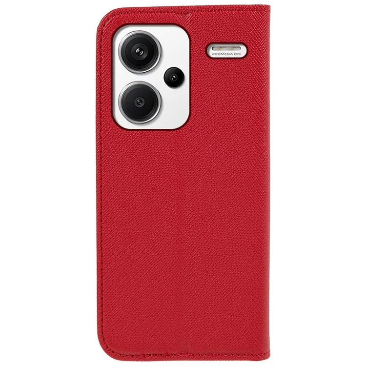 For Xiaomi Redmi Note 13 Pro+ 5G Cell Phone Case Magnetic Closing Leather Wallet Cover