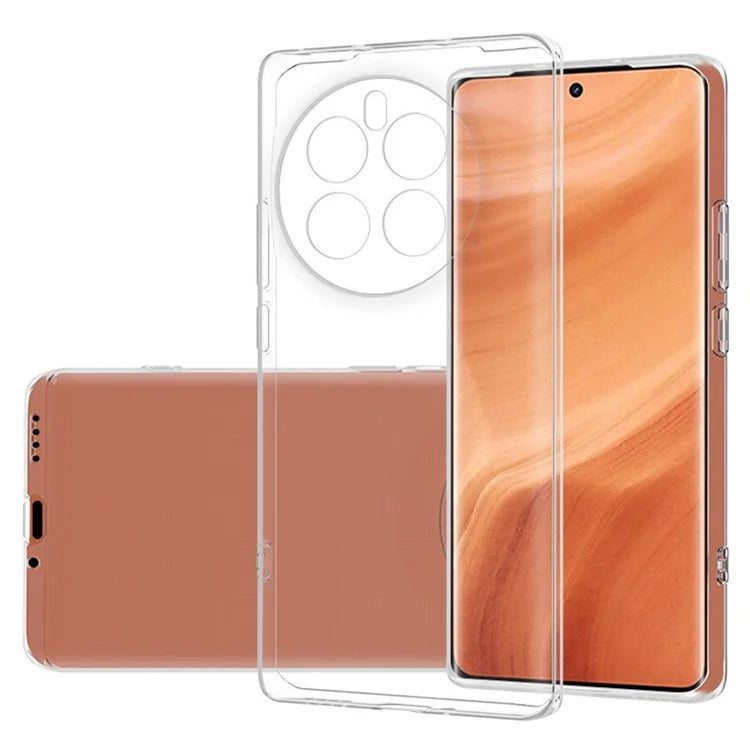 For Realme GT5 Pro 5G TPU Case Slim-Fit Precise Lens Cutout Phone Back Shell