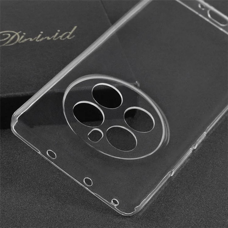 For Realme GT5 Pro 5G TPU Case Slim-Fit Precise Lens Cutout Phone Back Shell