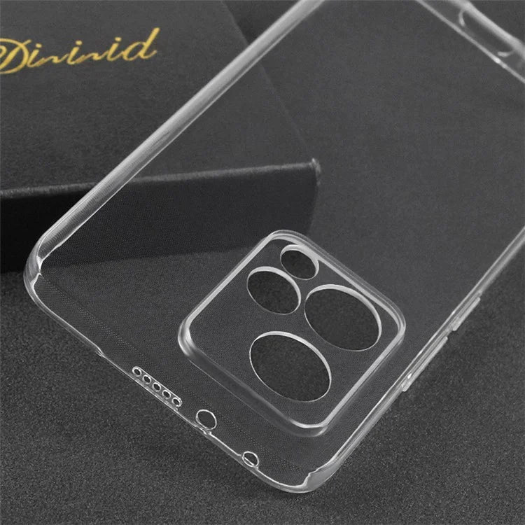 For Honor 90 GT 5G Transparent Phone Cover Precise Lens Cutout Phone Back Case