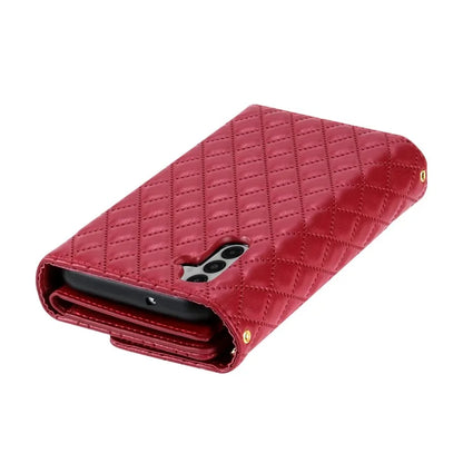 BKS-002 For Samsung Galaxy A24 4G (162.1 x 77.6 x 8.3mm) Leather Case Card Slots Phone Cover with Straps