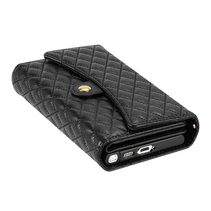 BKS-002 For Samsung Galaxy S24 Ultra Wallet Case 7 Card Slots Leather Shockproof Phone Cover
