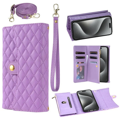 BKS-002 For iPhone 12 Pro Max Case 7 Card Slots Leather Wallet Shockproof Flip Cover