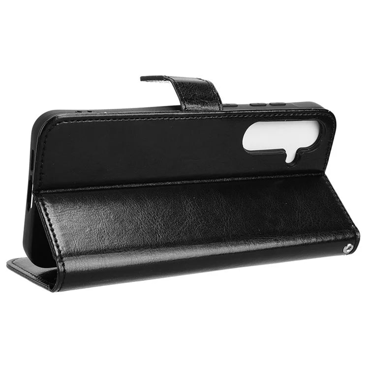 Case for Samsung Galaxy A55 5G Crazy Horse Texture Leather Wallet Shockproof Cover