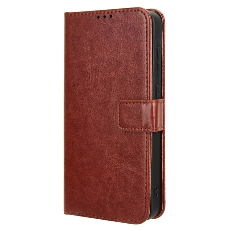Case for Samsung Galaxy A55 5G Crazy Horse Texture Leather Wallet Shockproof Cover