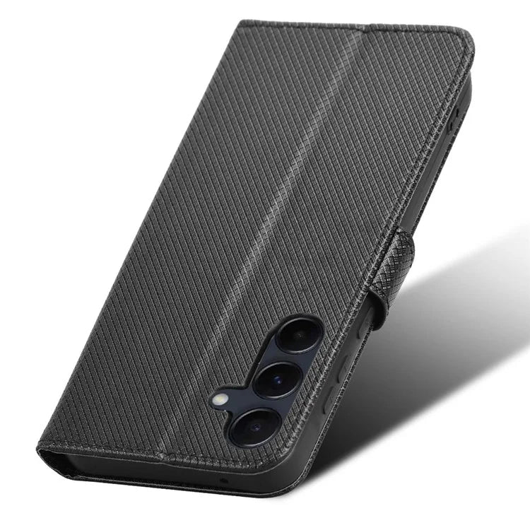 For Samsung Galaxy A55 5G PU Leather Cover Flip Phone Case with Card Slots