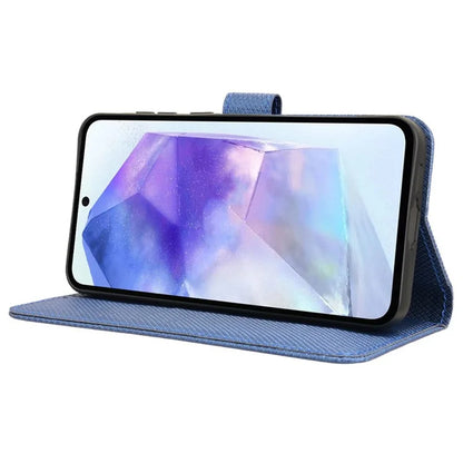For Samsung Galaxy A55 5G PU Leather Cover Flip Phone Case with Card Slots