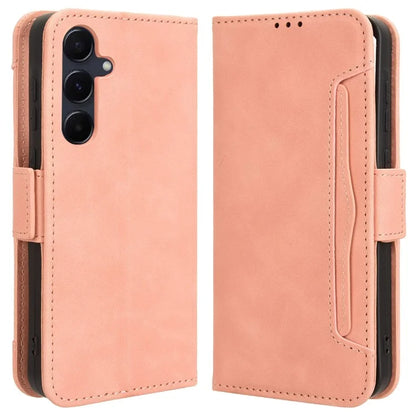 For Samsung Galaxy A55 5G Leather Phone Case Multiple Card Slots Stand Cover