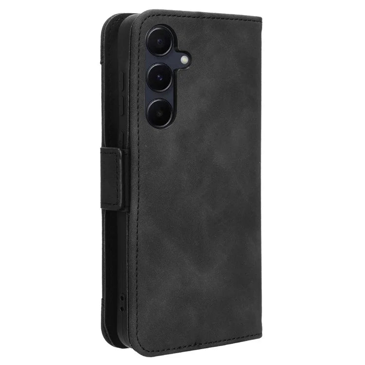 For Samsung Galaxy A55 5G Leather Phone Case Multiple Card Slots Stand Cover