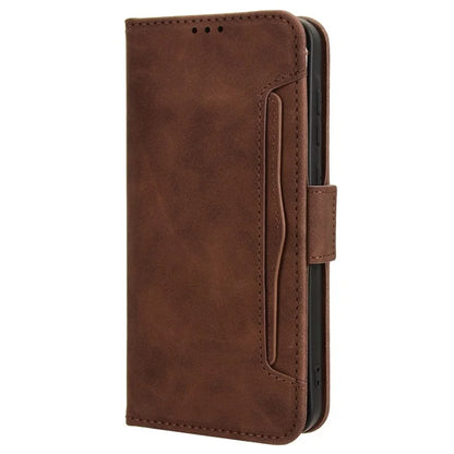 For Samsung Galaxy A55 5G Leather Phone Case Multiple Card Slots Stand Cover