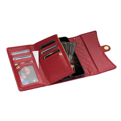 BKS-002 For Samsung Galaxy S23 Cover Card Slots Folio Flip Stand Phone Case