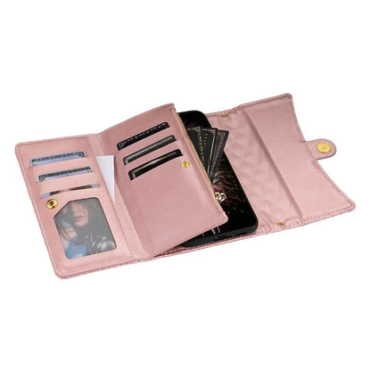BKS-002 For Samsung Galaxy S23 Cover Card Slots Folio Flip Stand Phone Case