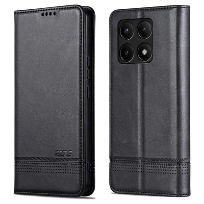 AZNS For Xiaomi Redmi K70 5G / K70 Pro 5G Phone Case Wallet Cover Cowhide Texture