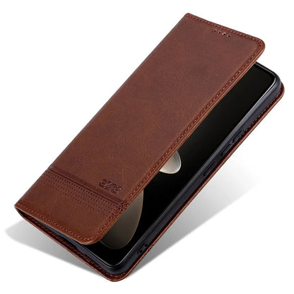 AZNS For Xiaomi Redmi K70 5G / K70 Pro 5G Phone Case Wallet Cover Cowhide Texture